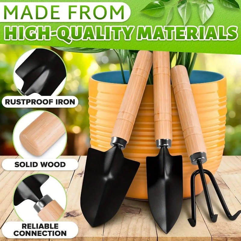Soil Scoop Tool - 3 Buah/1Set Set Alat Berkebun Mini