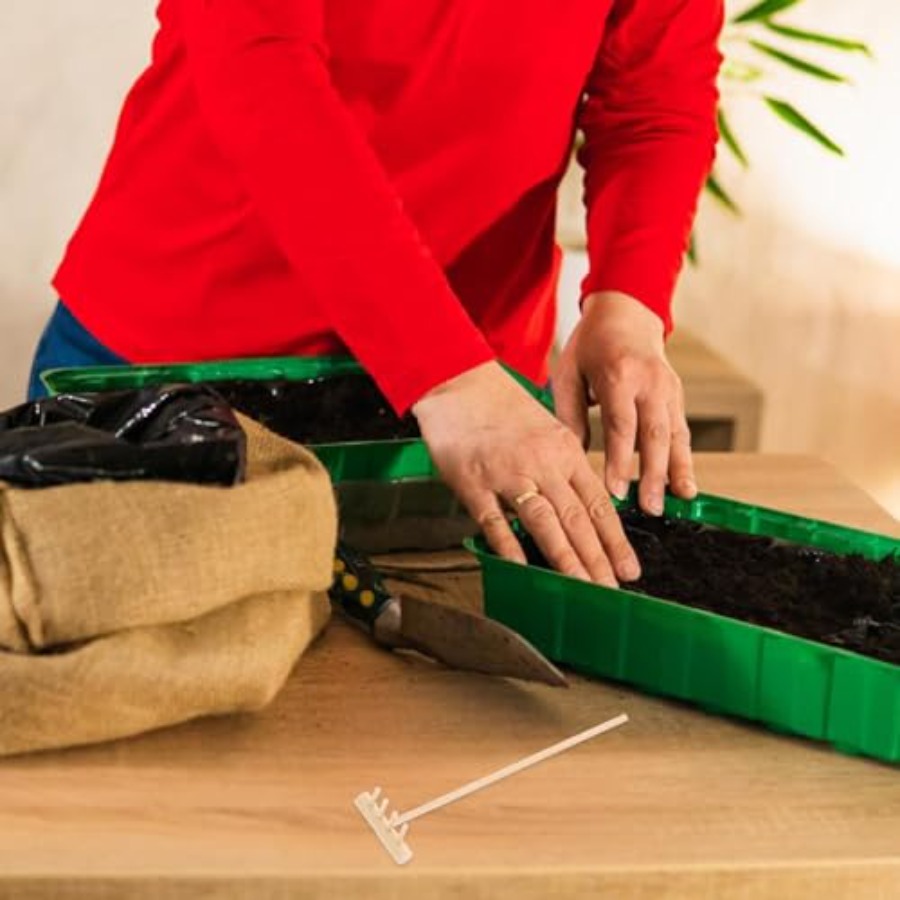 Set Garu Mini Bambu 4 Buah unt - Bonsai Zen Garden Set ulasan dan harga