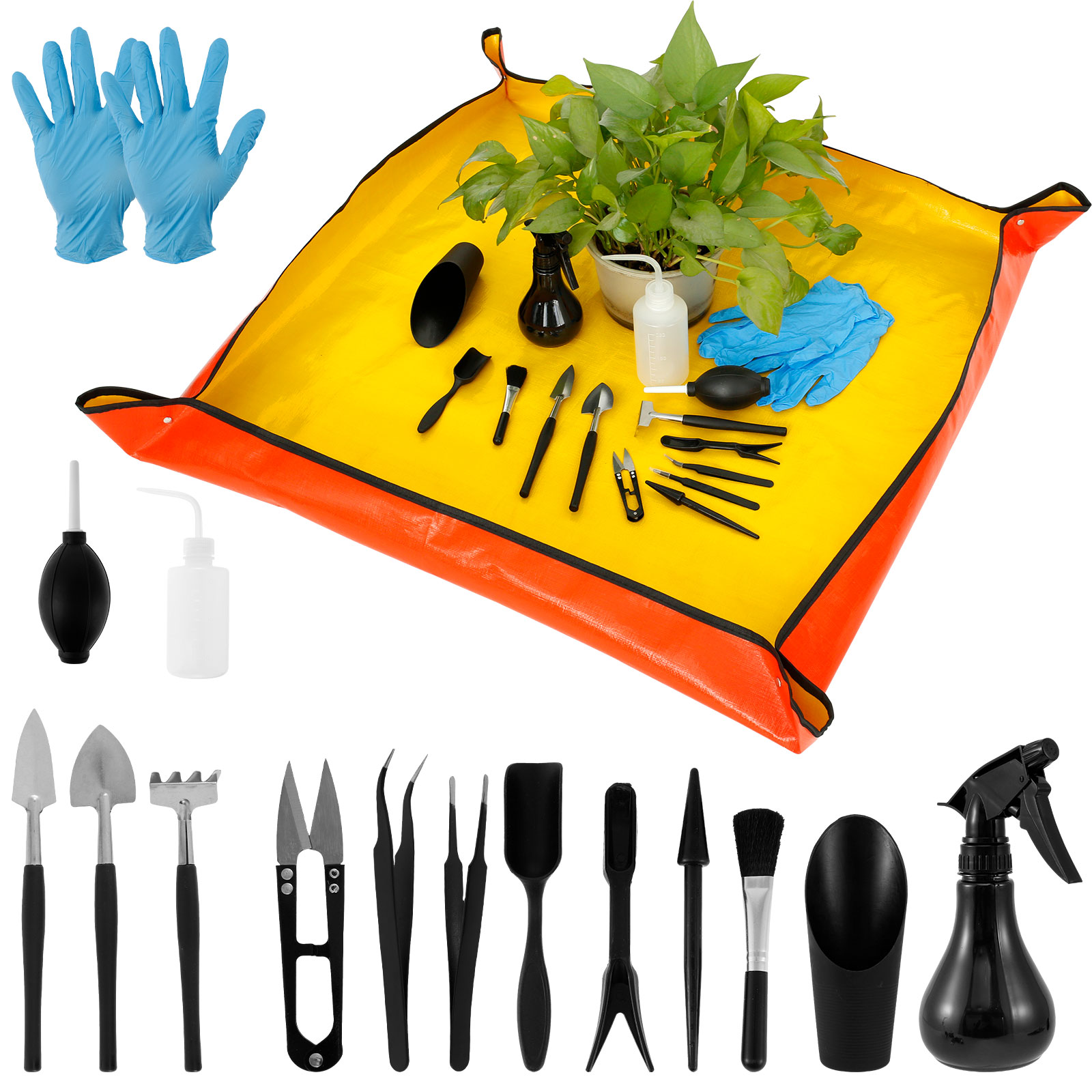 13/16 buah alat tanaman sukule - Bonsai Zen Garden Set ulasan dan harga