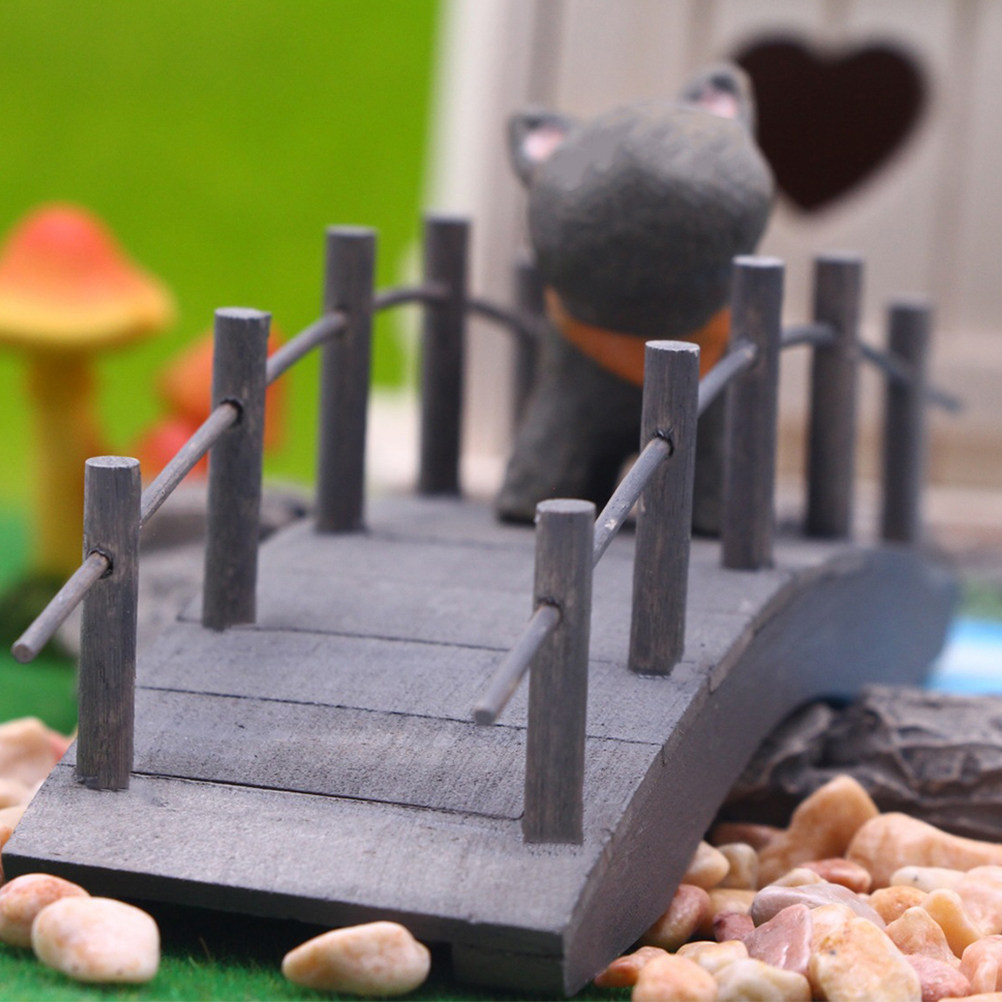 2 Buah Miniatur Jembatan Lengk - Bonsai Garden Landscape Design ulasan dan harga