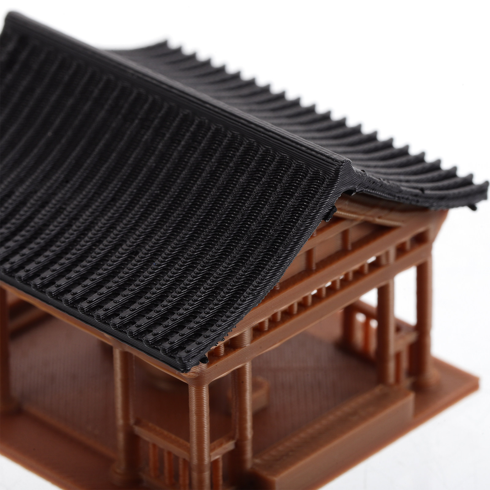 Patung Paviliun Mini Berbentuk - Bonsai Garden Landscape Design ulasan dan harga