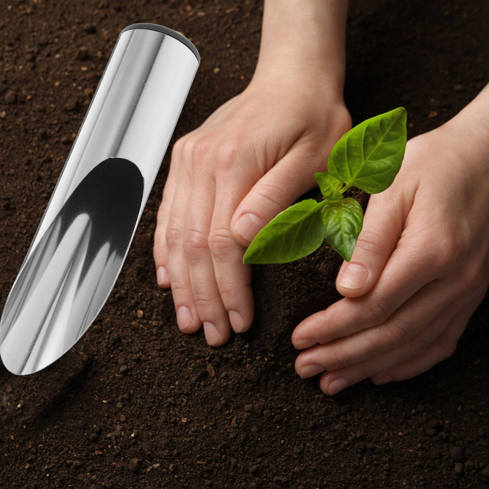 Sekop Taman Baja Tahan Karat A - Soil Scoop Tool ulasan dan harga