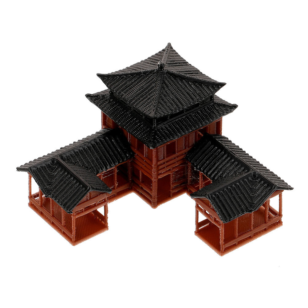 Patung Taman Pagoda Miniatur d - Bonsai Garden Landscape Design ulasan dan harga