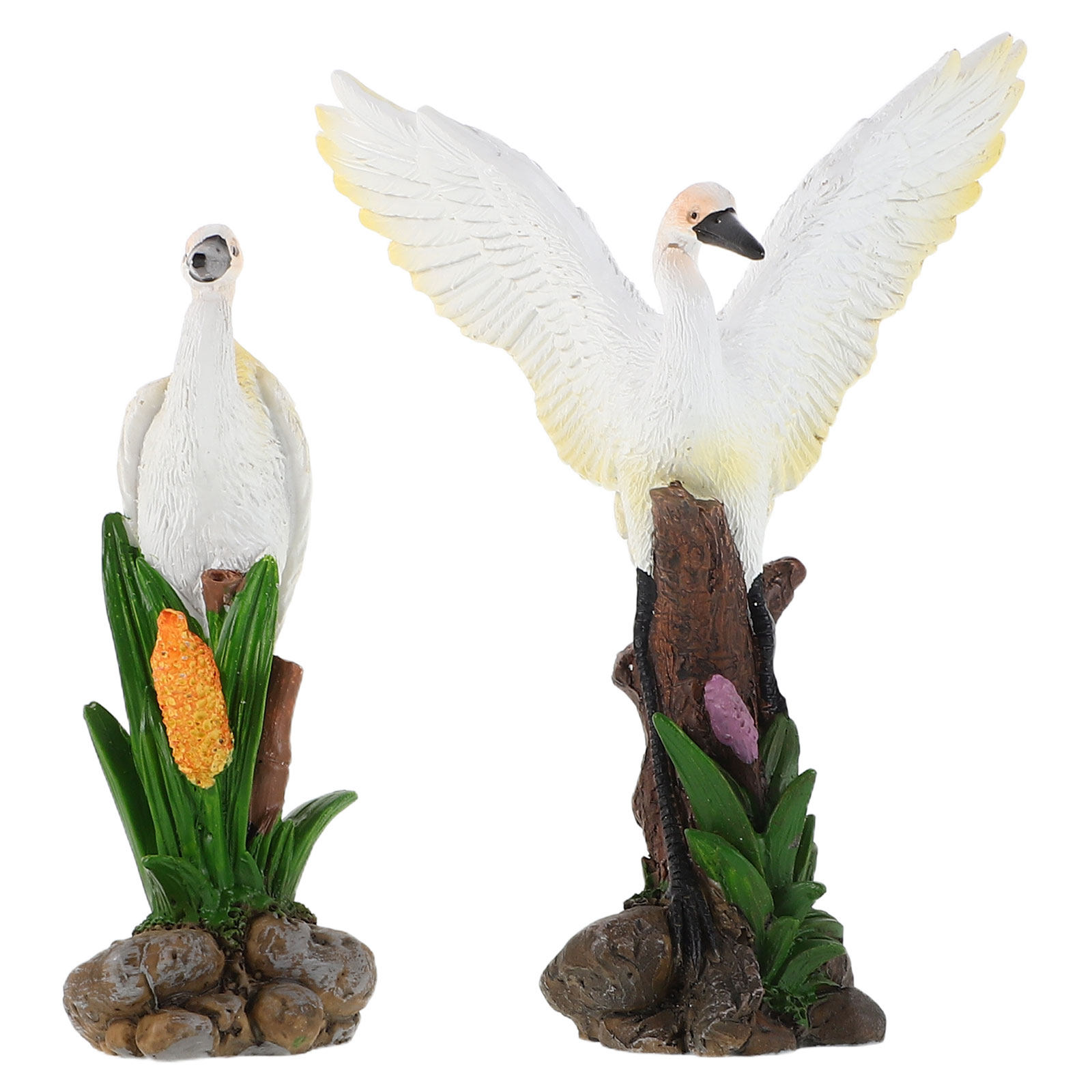 2 Buah Patung Resin Dekoratif  - Bonsai Garden Landscape Design ulasan dan harga
