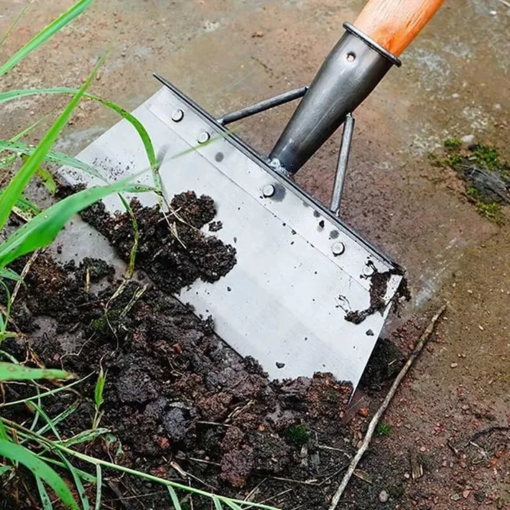 Sekop Penyiangan Baja Tahan Ka - Soil Scoop Tool ulasan dan harga