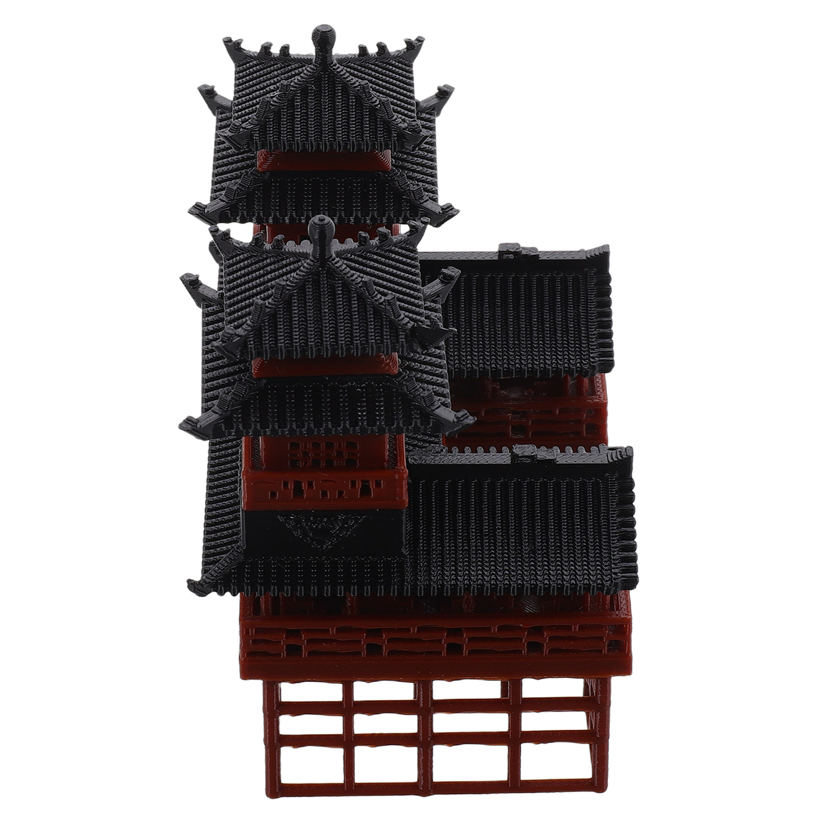 Ornamen Paviliun Pagoda Kembar - Bonsai Garden Landscape Design ulasan dan harga