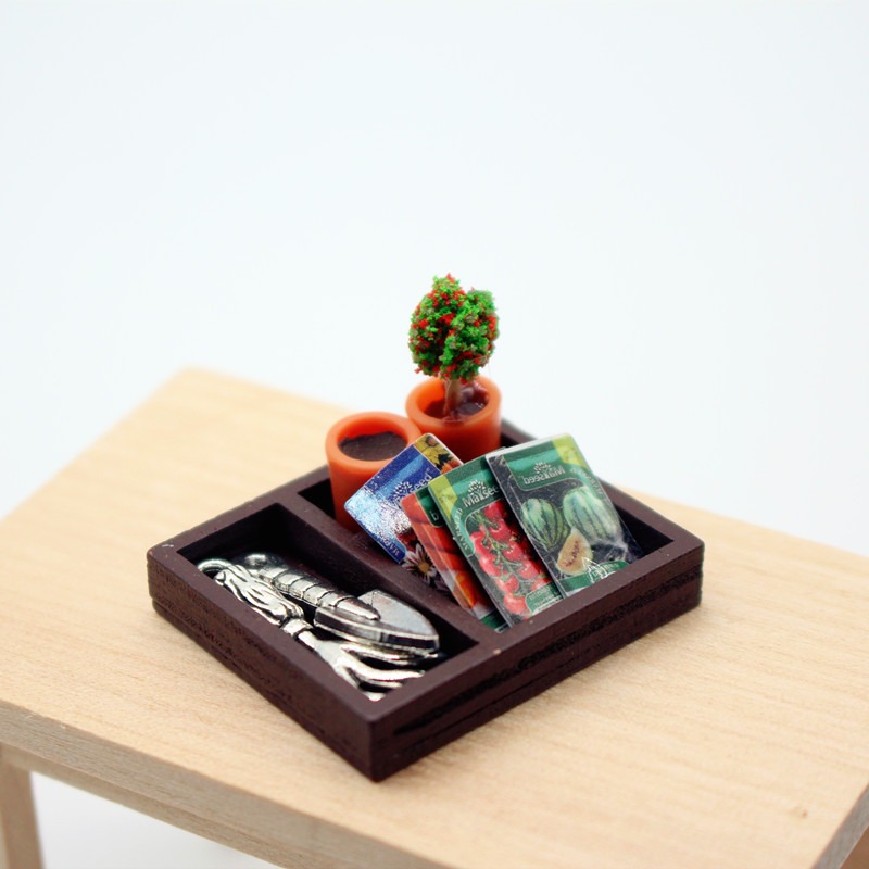 Aksesoris Taman Miniatur Rumah - Soil Scoop Tool ulasan dan harga