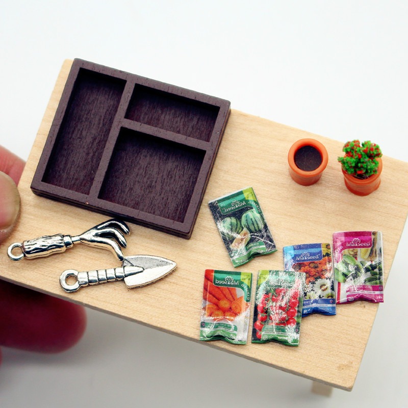 Aksesoris Taman Miniatur Rumah - Soil Scoop Tool ulasan dan harga