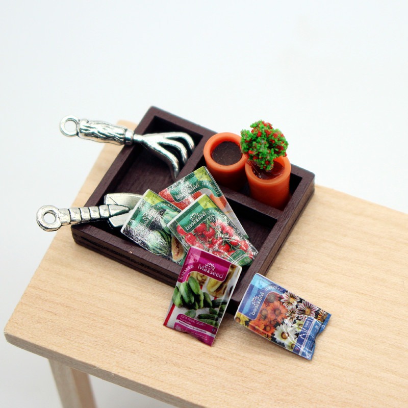 Aksesoris Taman Miniatur Rumah - Soil Scoop Tool ulasan dan harga