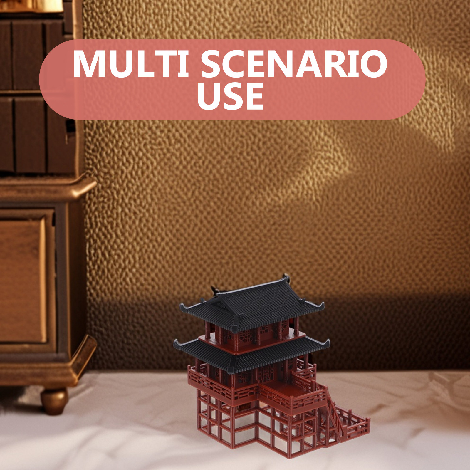 Patung Paviliun Pagoda Mini El - Bonsai Garden Landscape Design ulasan dan harga