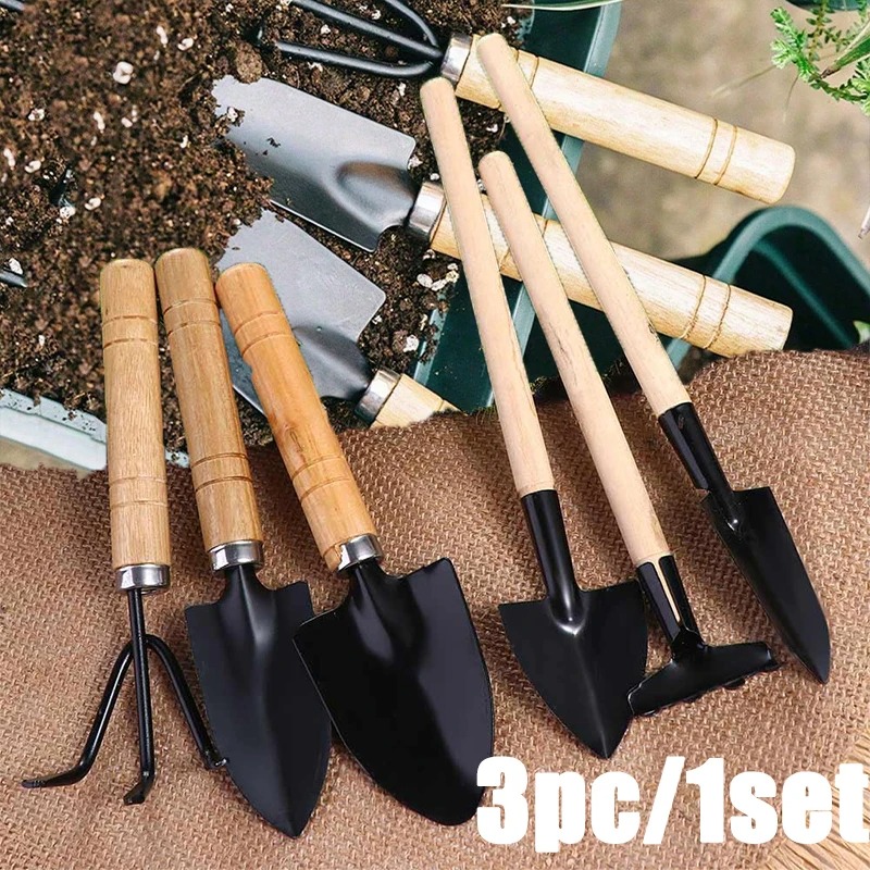 3 Buah/1Set Set Alat Berkebun  - Soil Scoop Tool ulasan dan harga