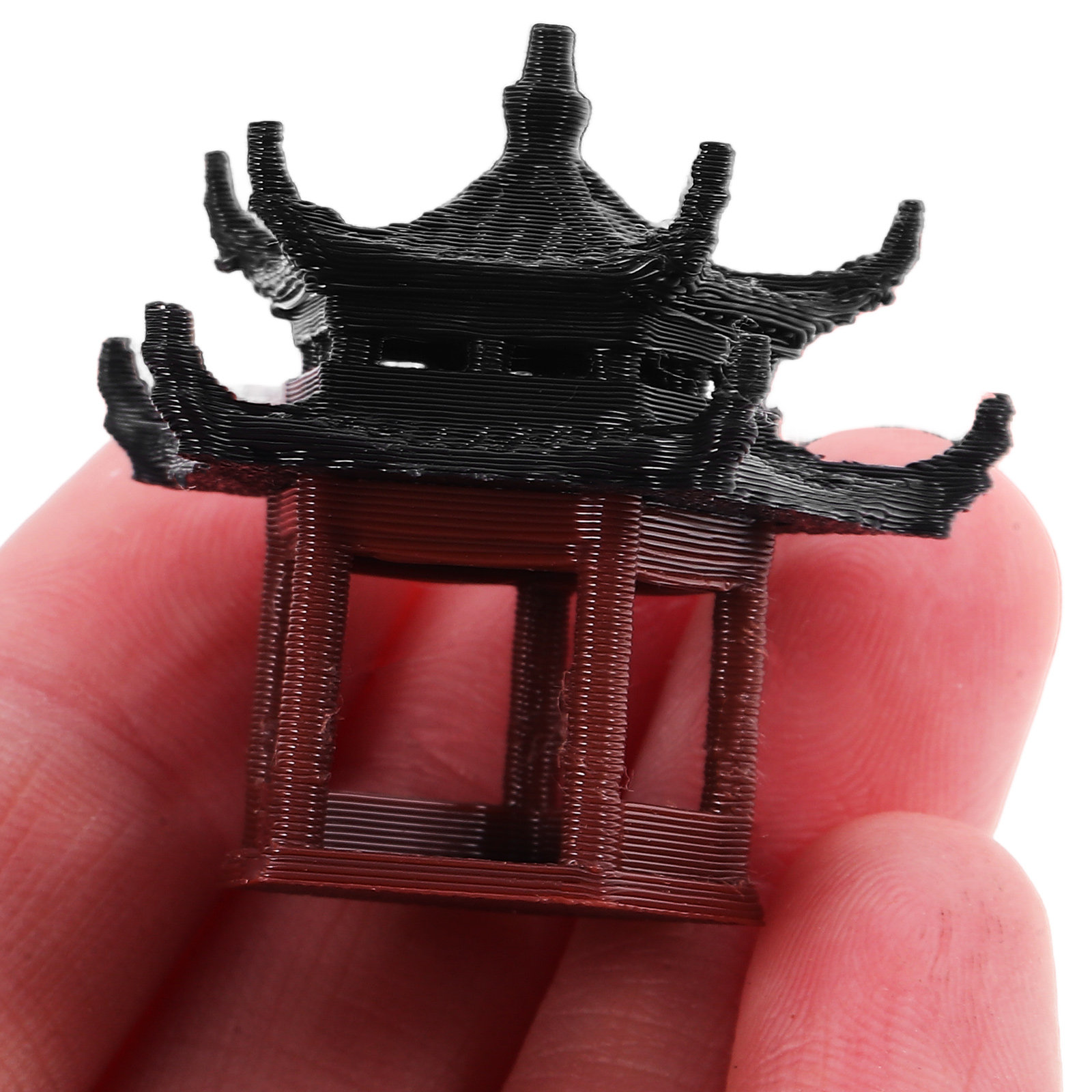 Patung Pagoda Mini 3.5cm Desai - Bonsai Garden Landscape Design ulasan dan harga